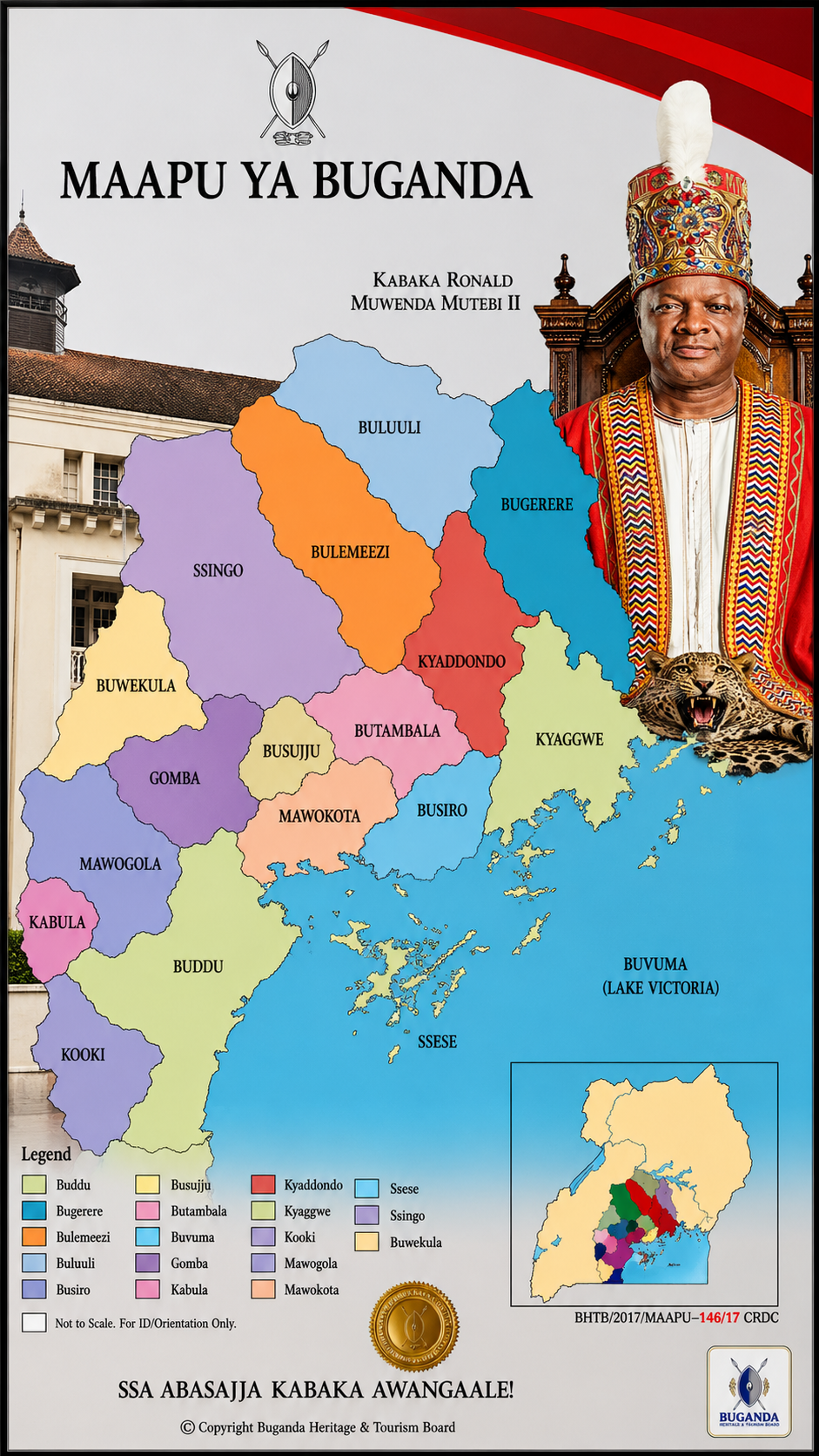 Buganda Kingdom Map