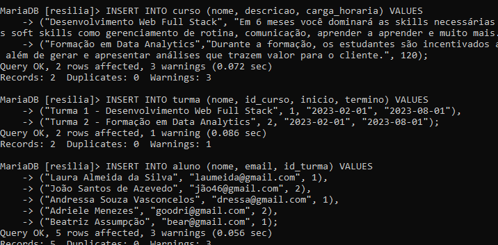 GitHub C4m0mila Projeto Banco De Dados 4 Projeto Individual Da Resilia