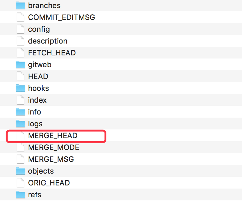 MERGE_HEAD存在情况