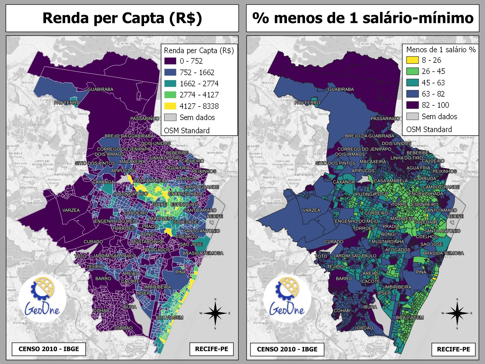 Dados Dos Setores Censit Rios Do Ibge Geoone