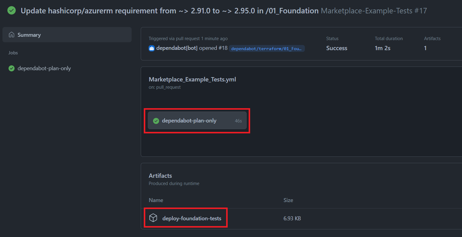 GitHub Pwd9000 ML Terraform Azurerm Tests GitHub Action Run Tests