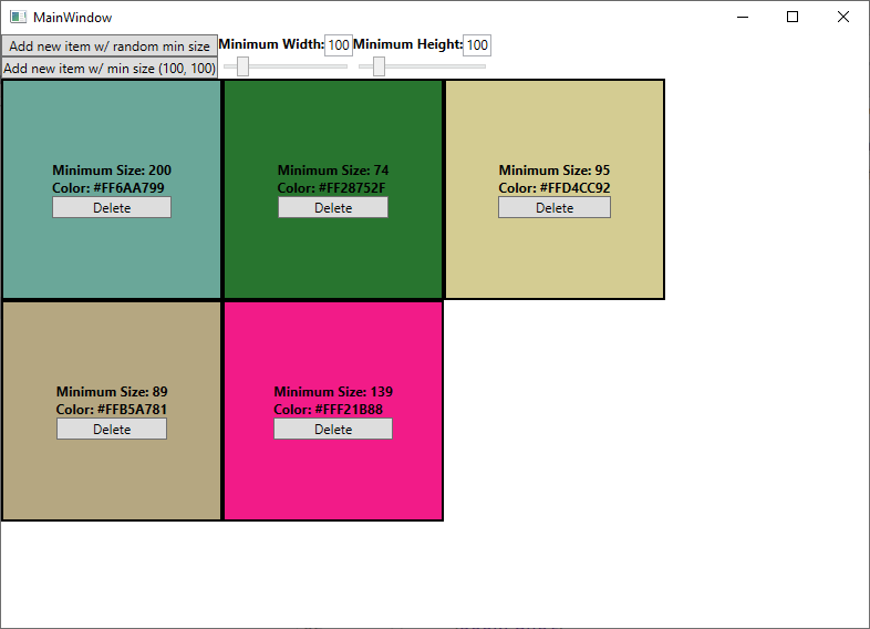 Gridview In Wpf R Dotnet