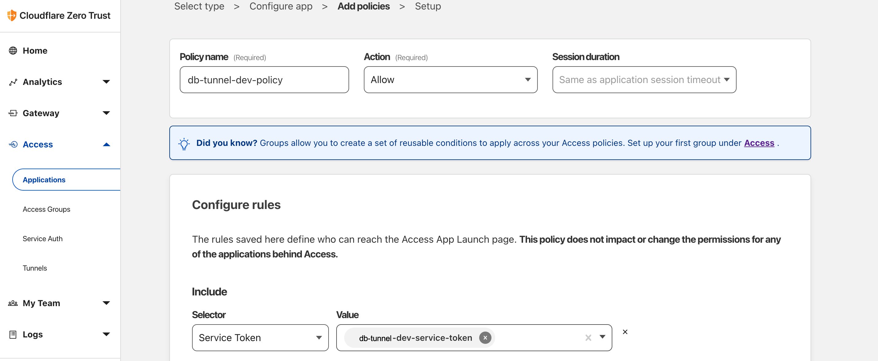 Cloudflare Worker Tunnel Mysql Example