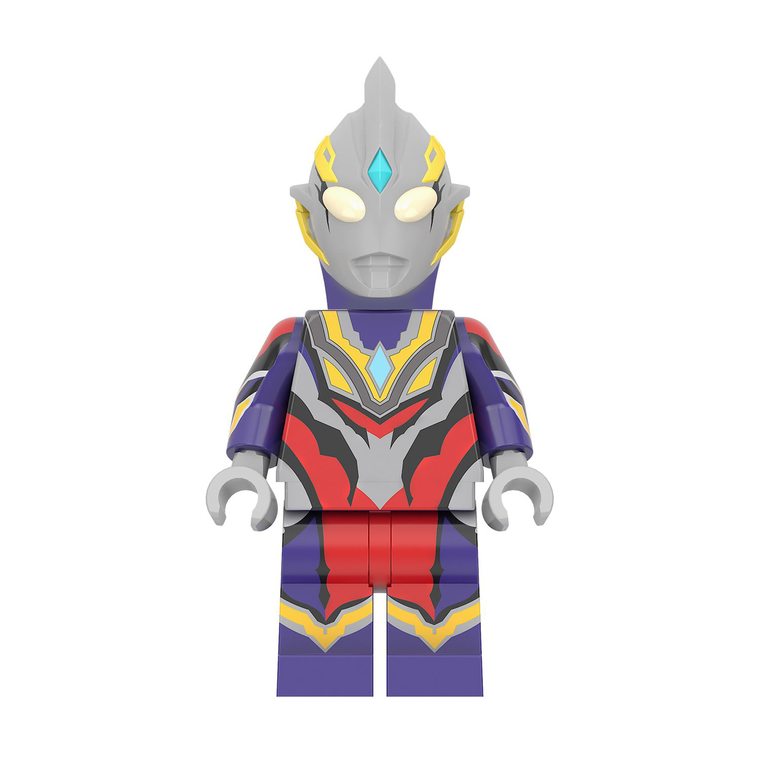 Sku Custom Lego Ultraman Super Hero Minifigures Toyaddons