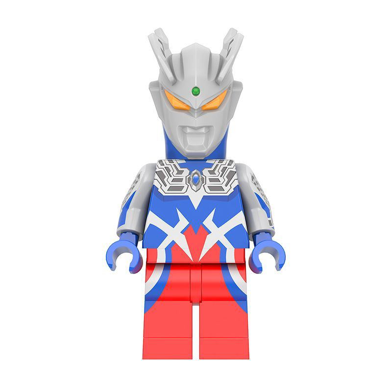 Sku Custom Lego Ultraman Super Hero Minifigures Toyaddons