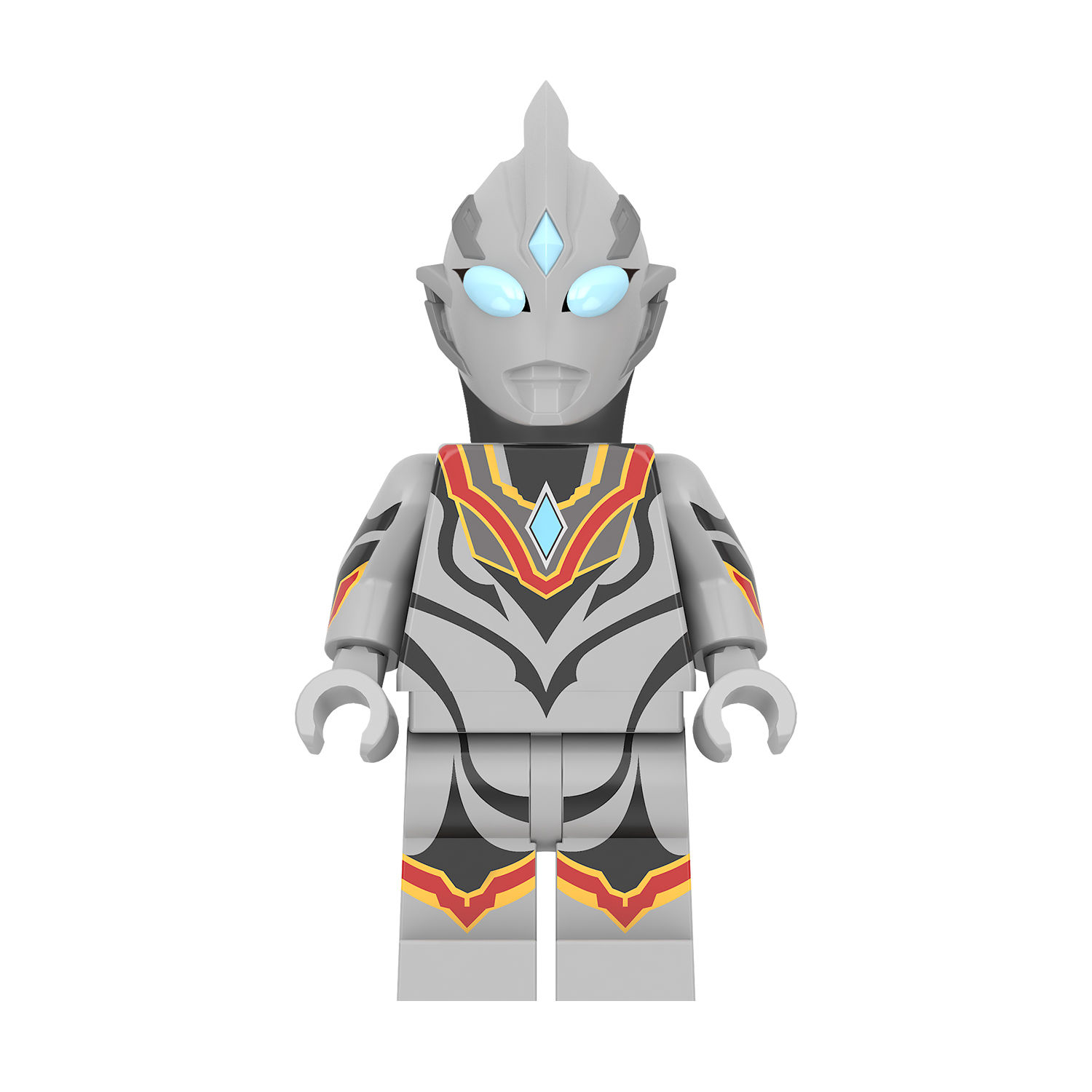 SKU26 Custom LEGO Ultraman Super Hero Minifigures ToyAddons