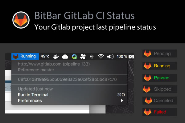 Github Deed App Bitbar Gitlab Ci Status Bitbar Plugin For Displaying