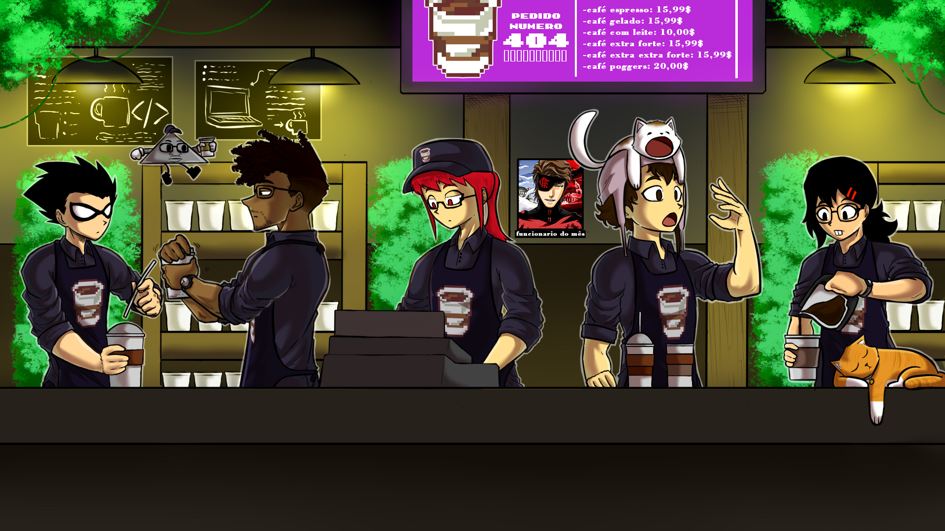 Dev's Café Banner