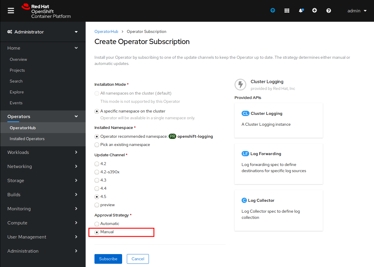 How To Approve OpenShift Operator Upgrade Using CLI GitHub