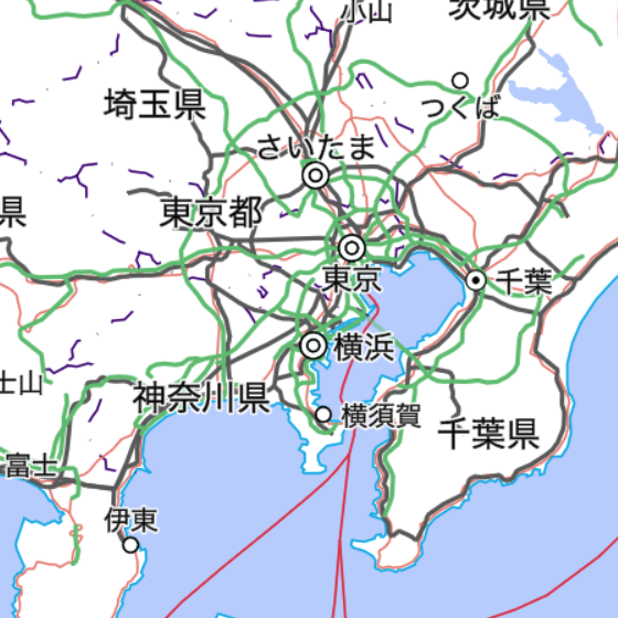 標準地図のアイコン