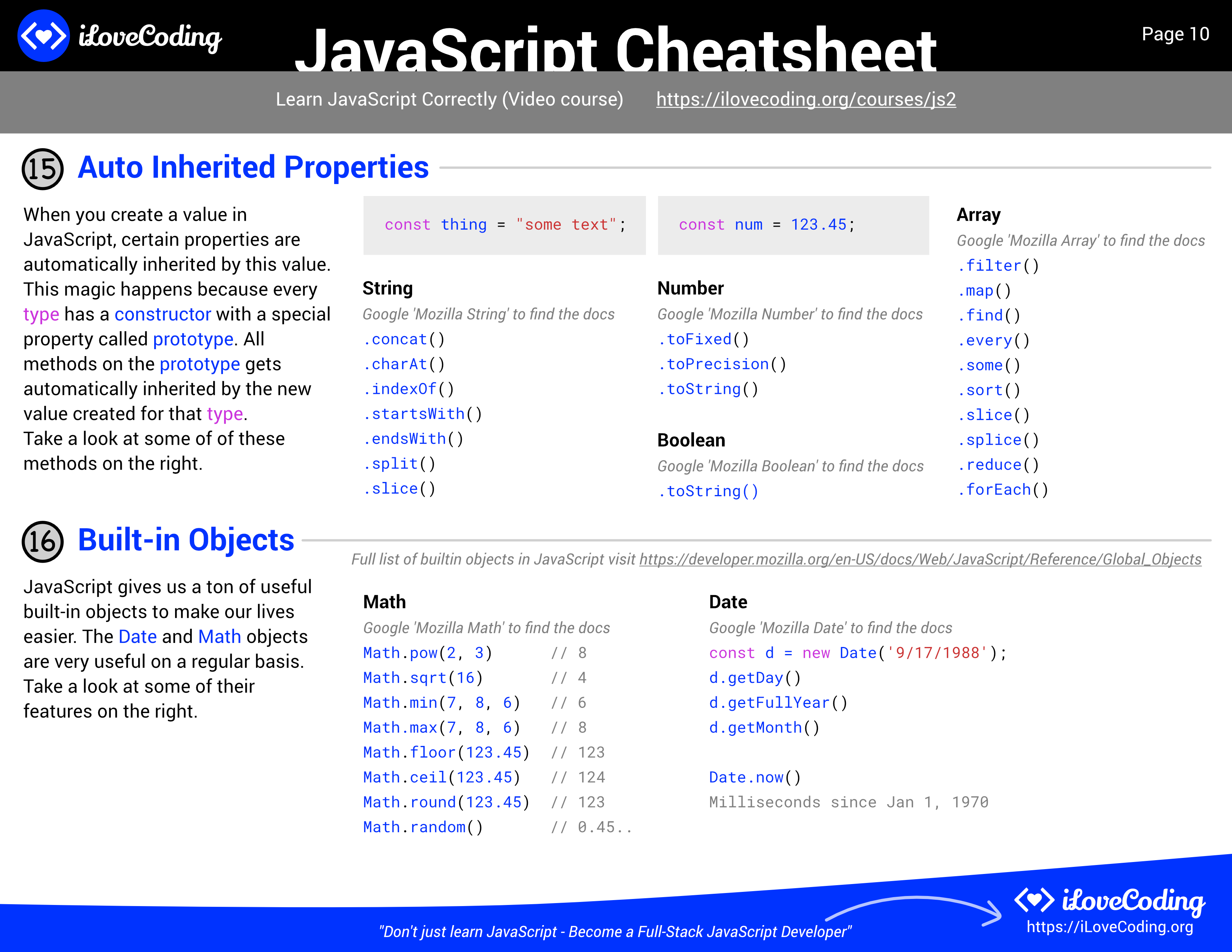 Javascript Cheatsheet Comprehensive Pdf Included Hot Sex Picture