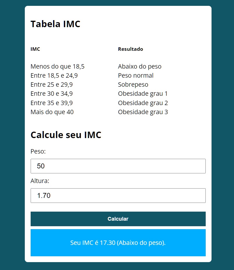 Github Maiconsbotelho Appcalculadoraimc Este Um Projeto Simples De