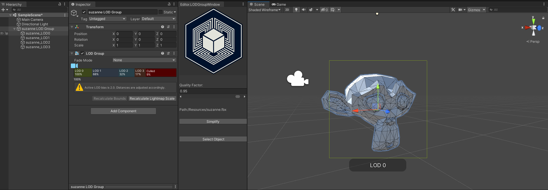 Automatic Lod Generator