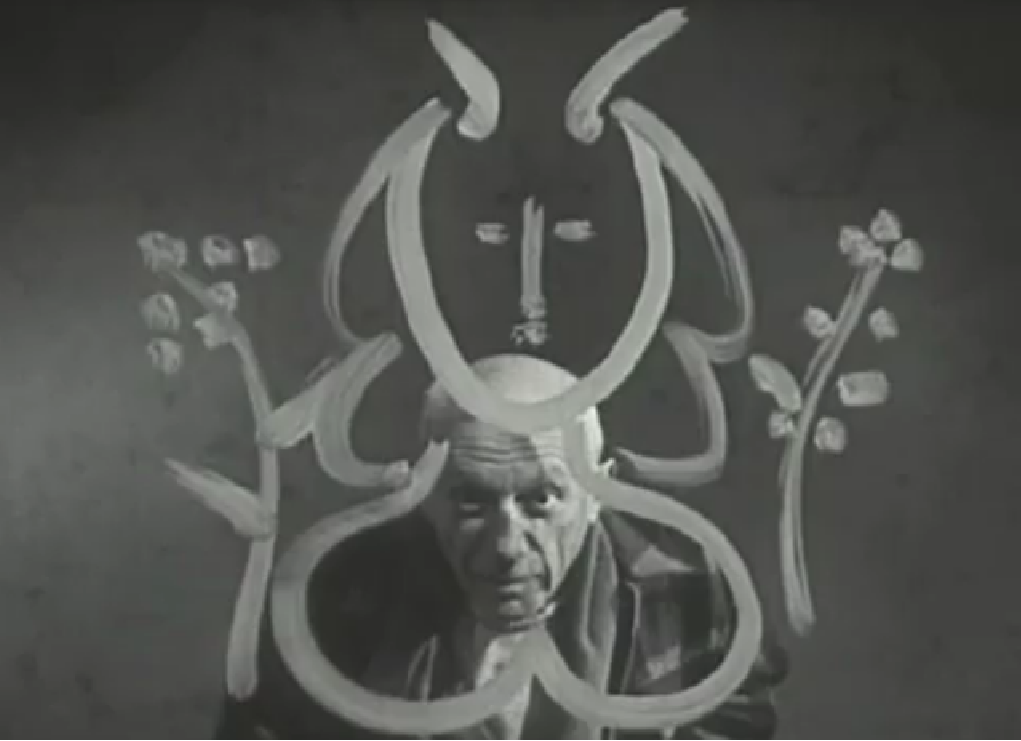 As caras e bocas de Pablo Picasso em vídeo - 