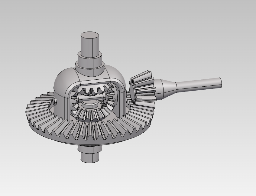 Display the generated CAD Assembly in gNucleus Viewer