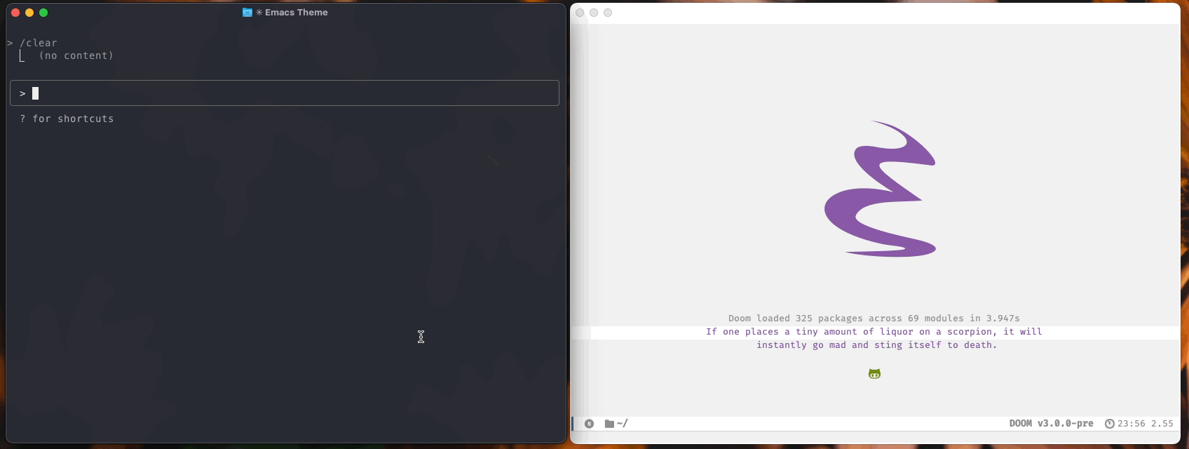 Change Theme Demo