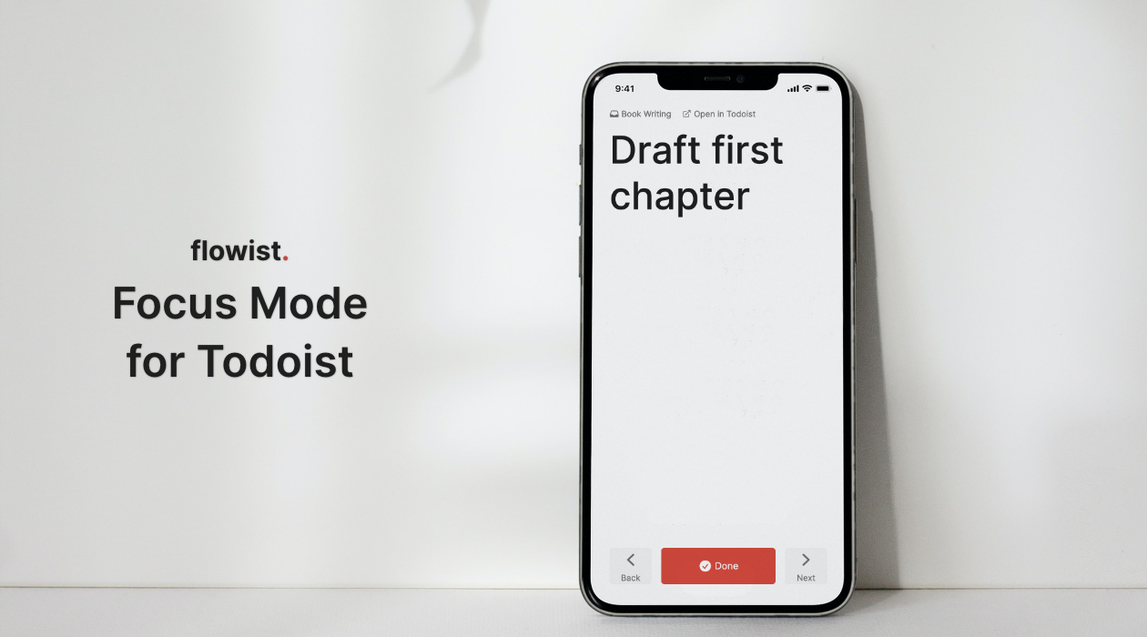 flowist. — Focus Mode for Todoist