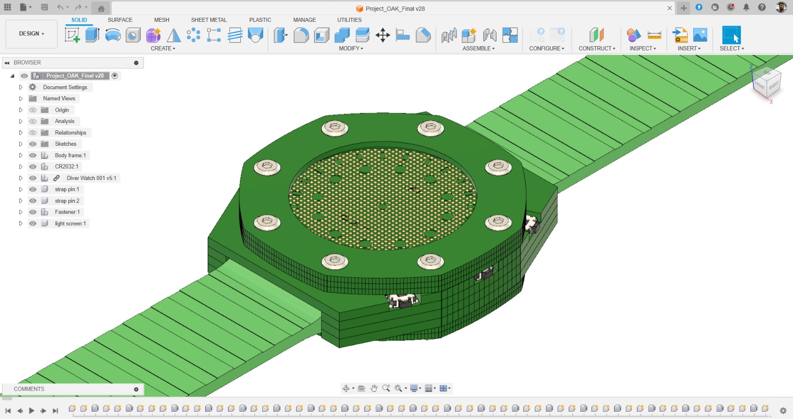 Initial Mockup