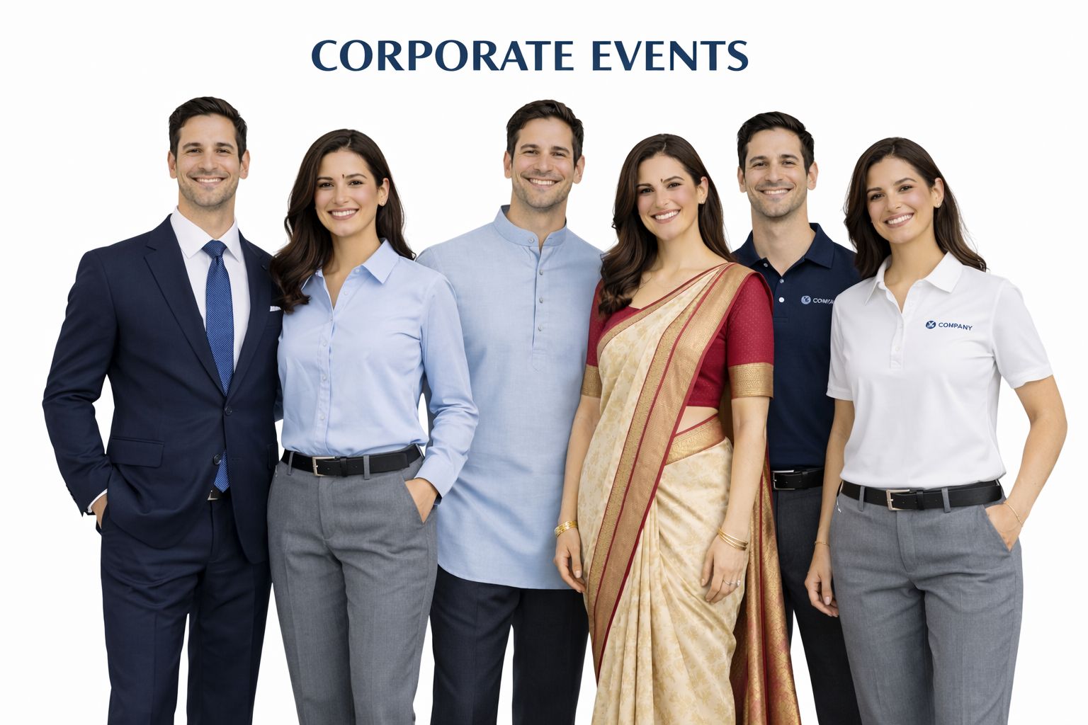 Corporate event uniforms and staff wear