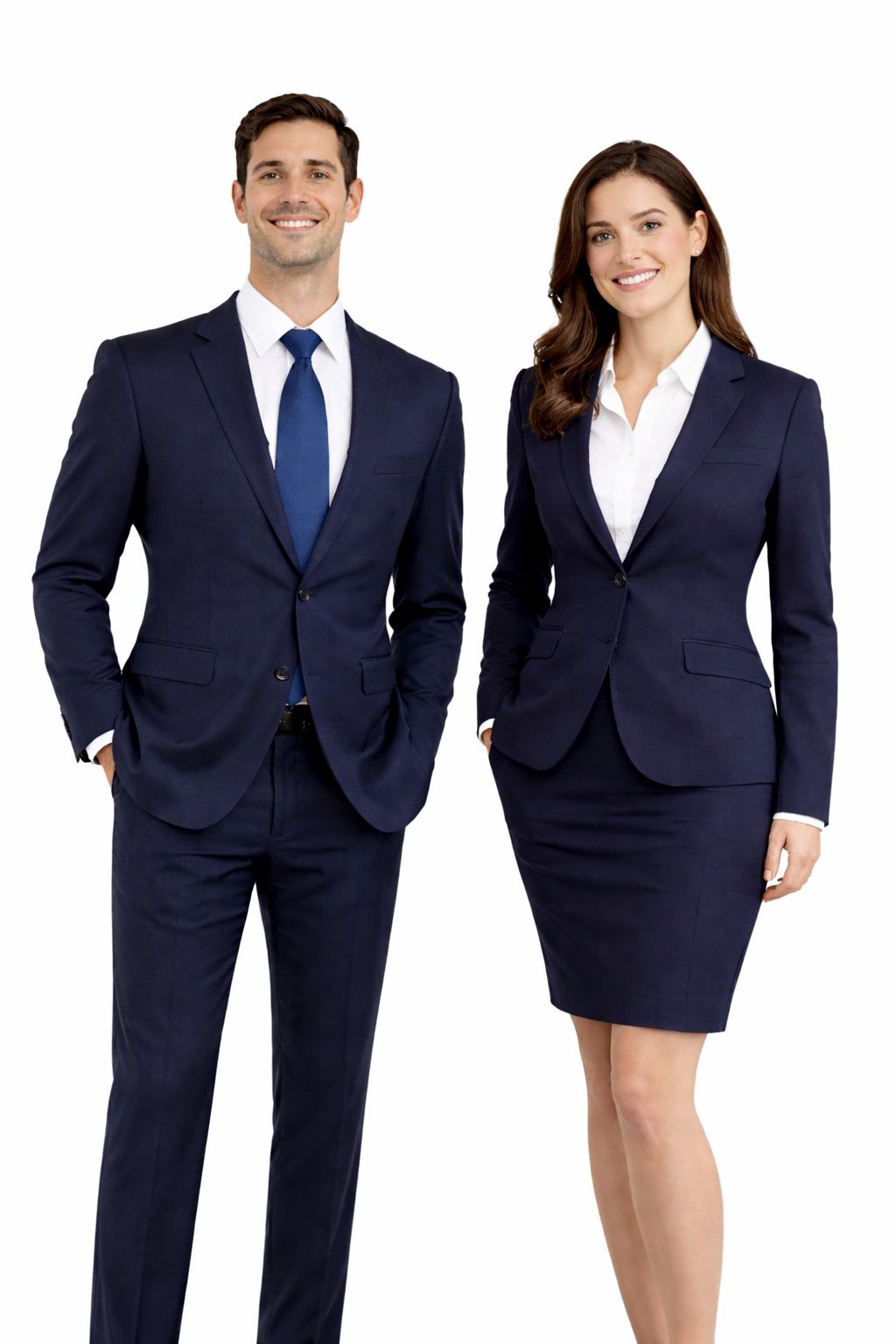 Formal business wear uniforms for corporate offices