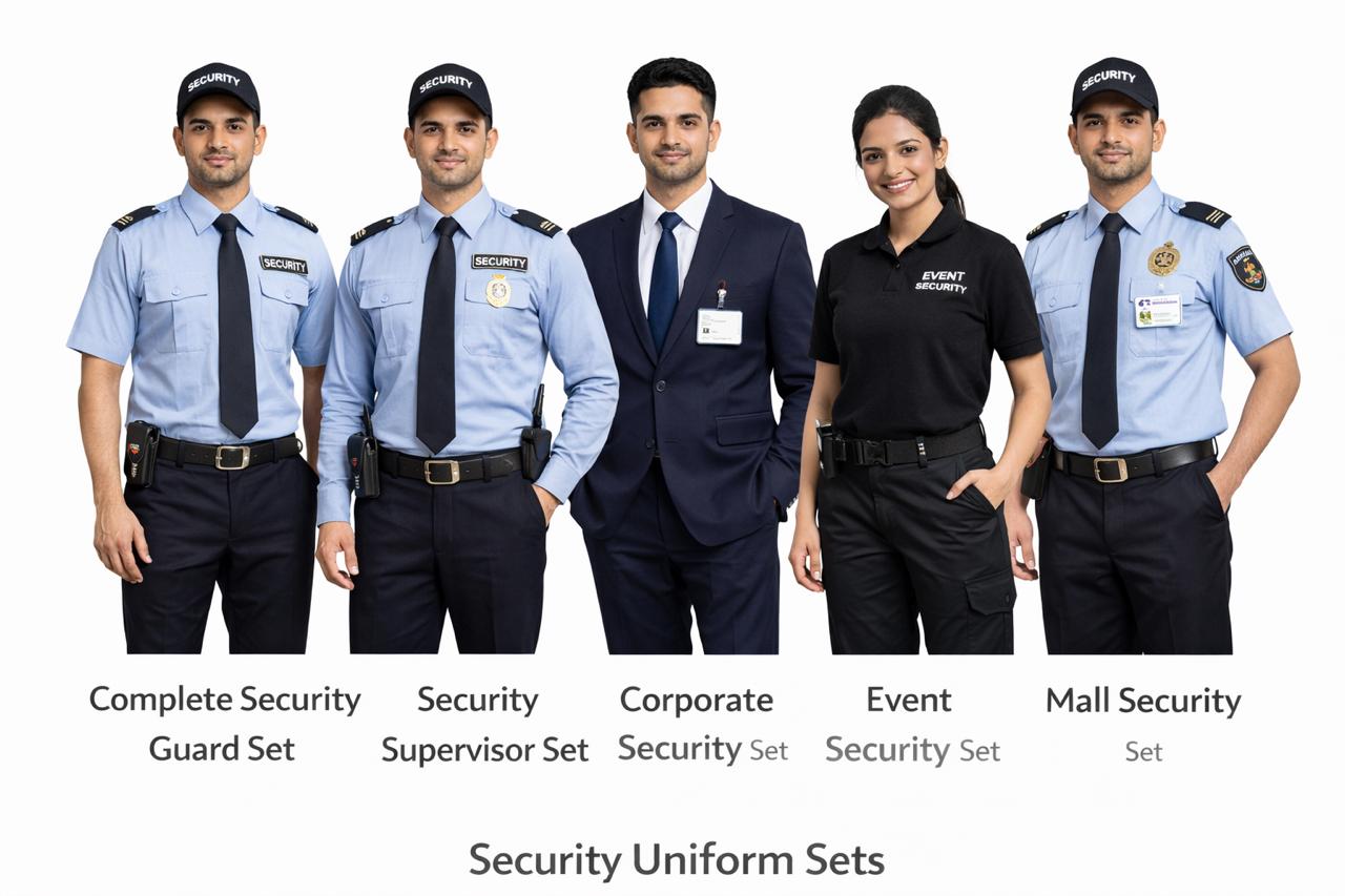 Complete Security Guard Uniform Sets