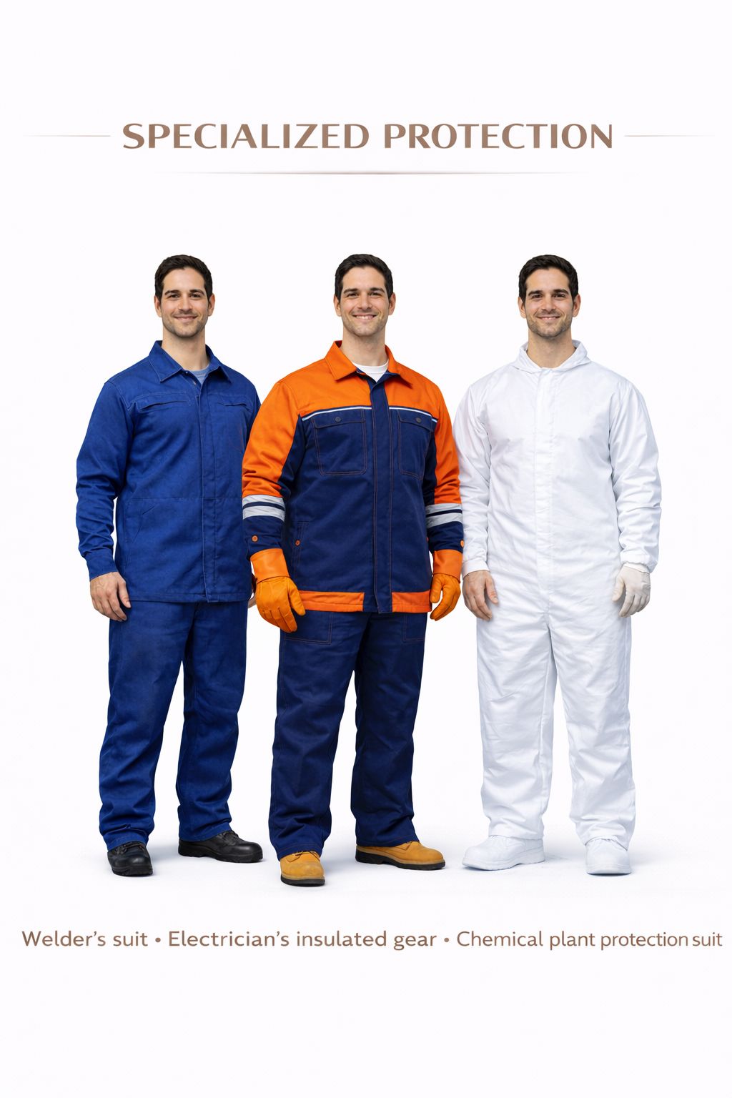 Specialized industrial protective uniforms supplier
