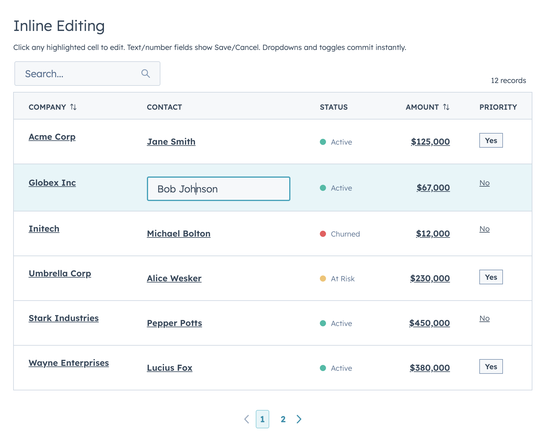 Discrete Editing - Text