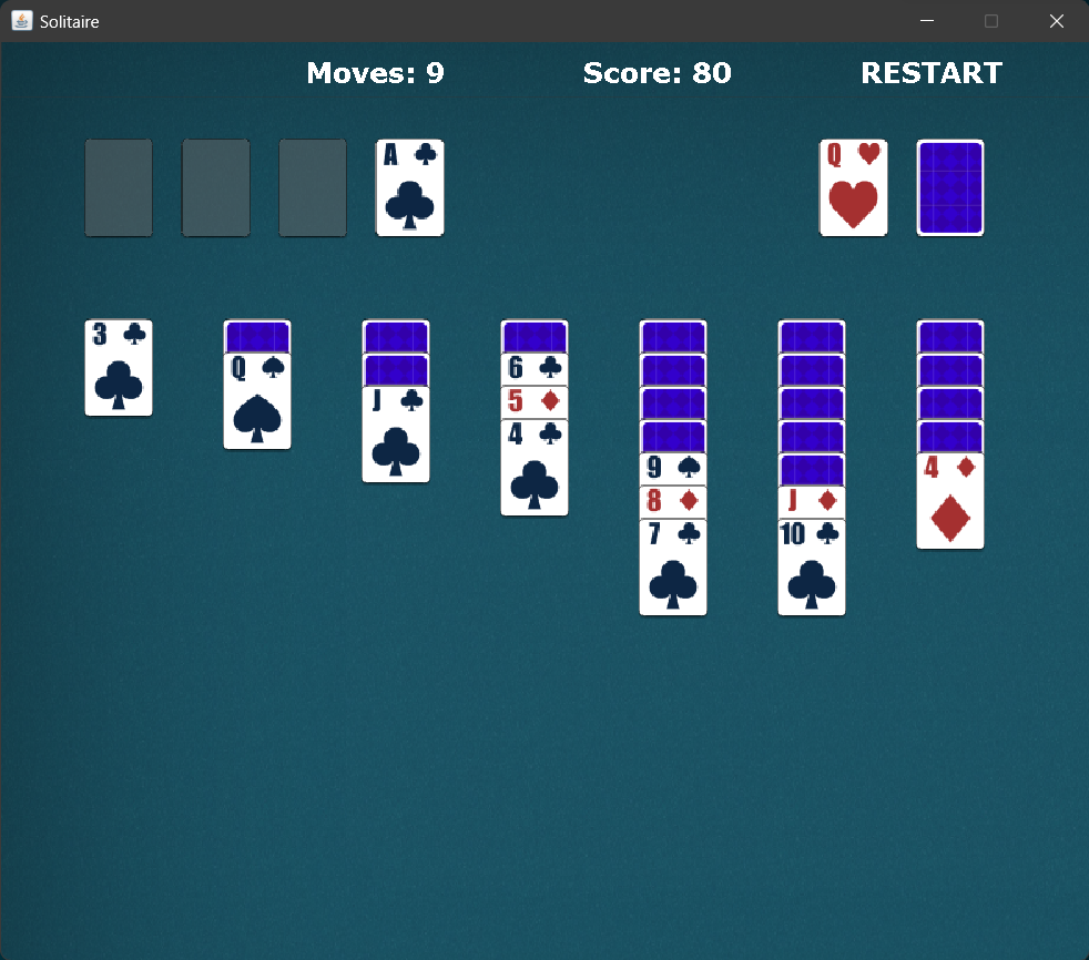 screenshot of level 1 setup