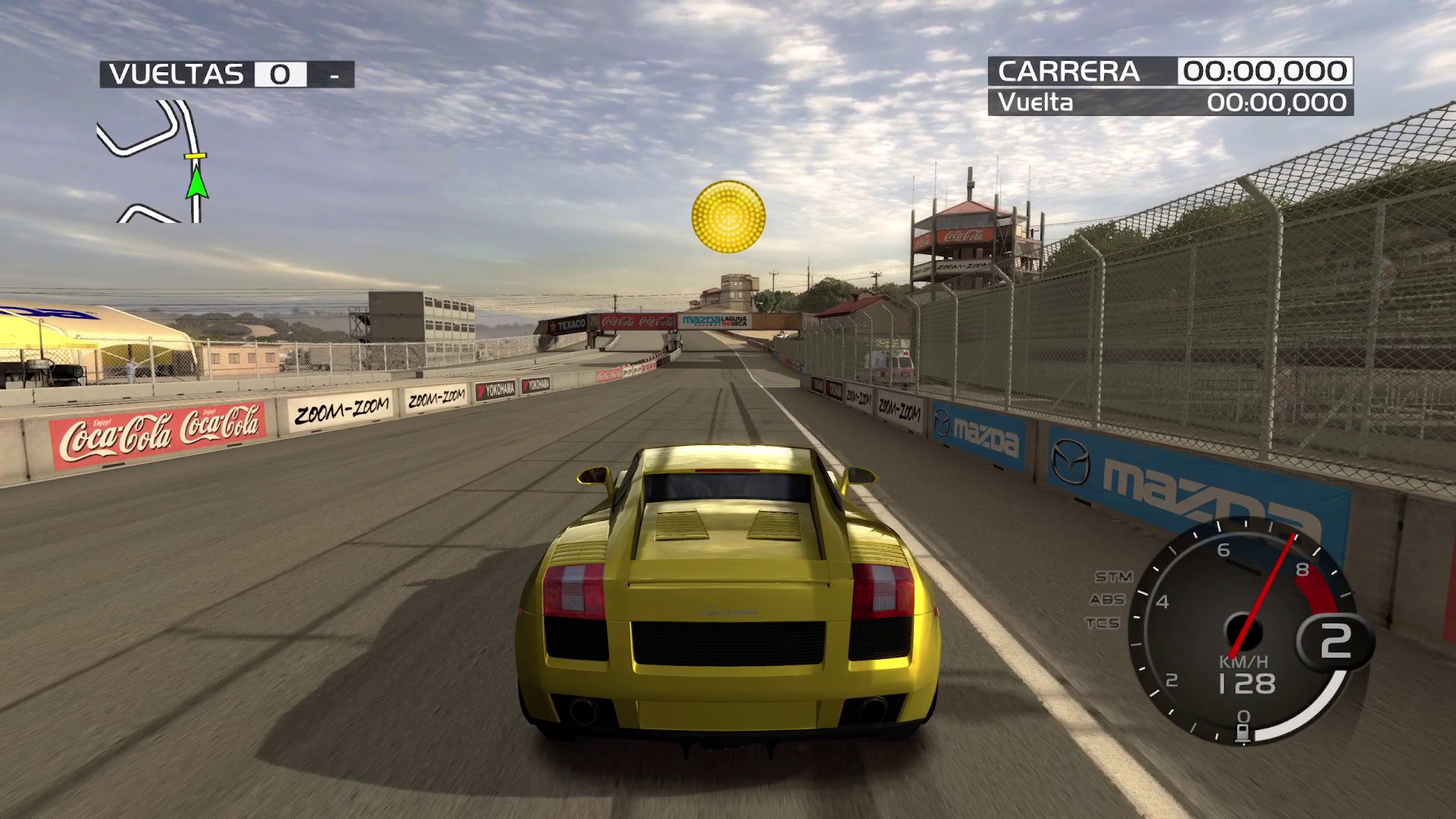 Racing at Laguna Seca
