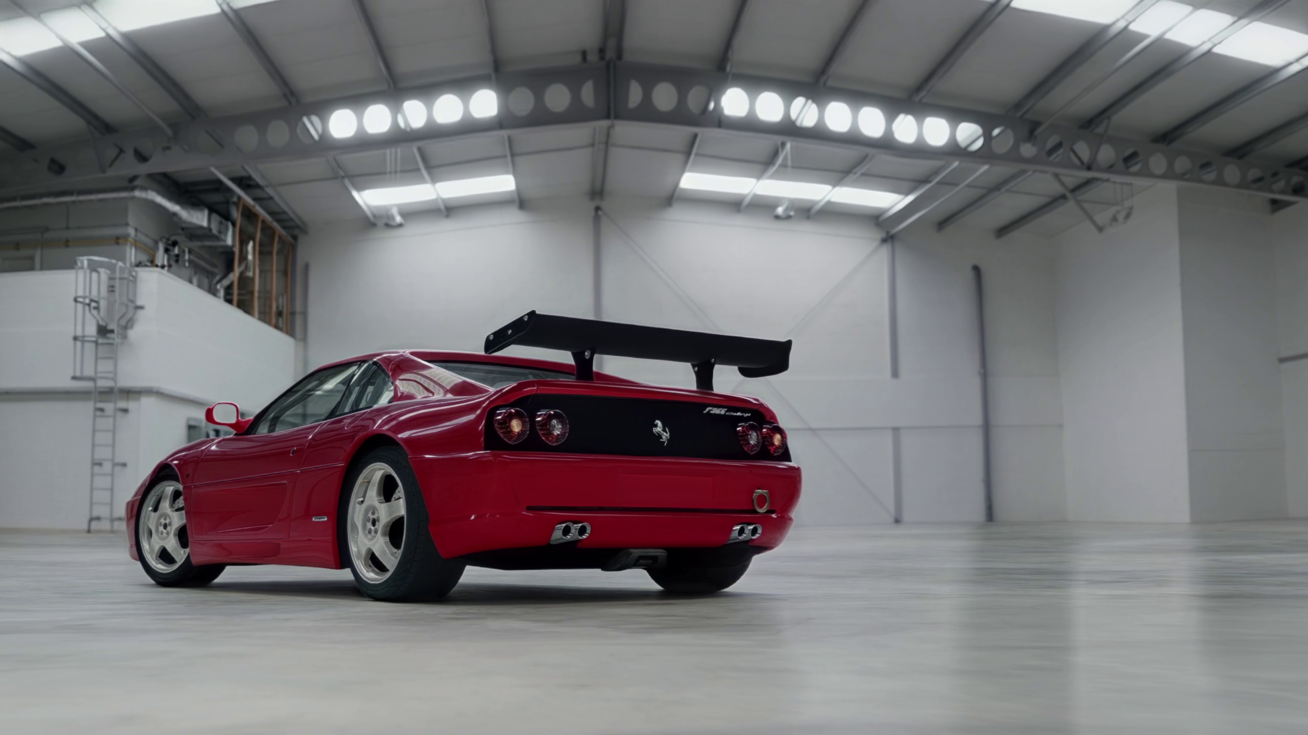 Ferrari in the FM4 garage