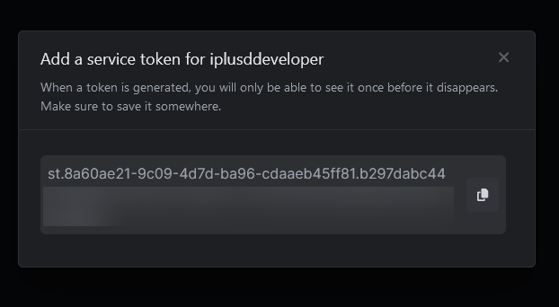 service token