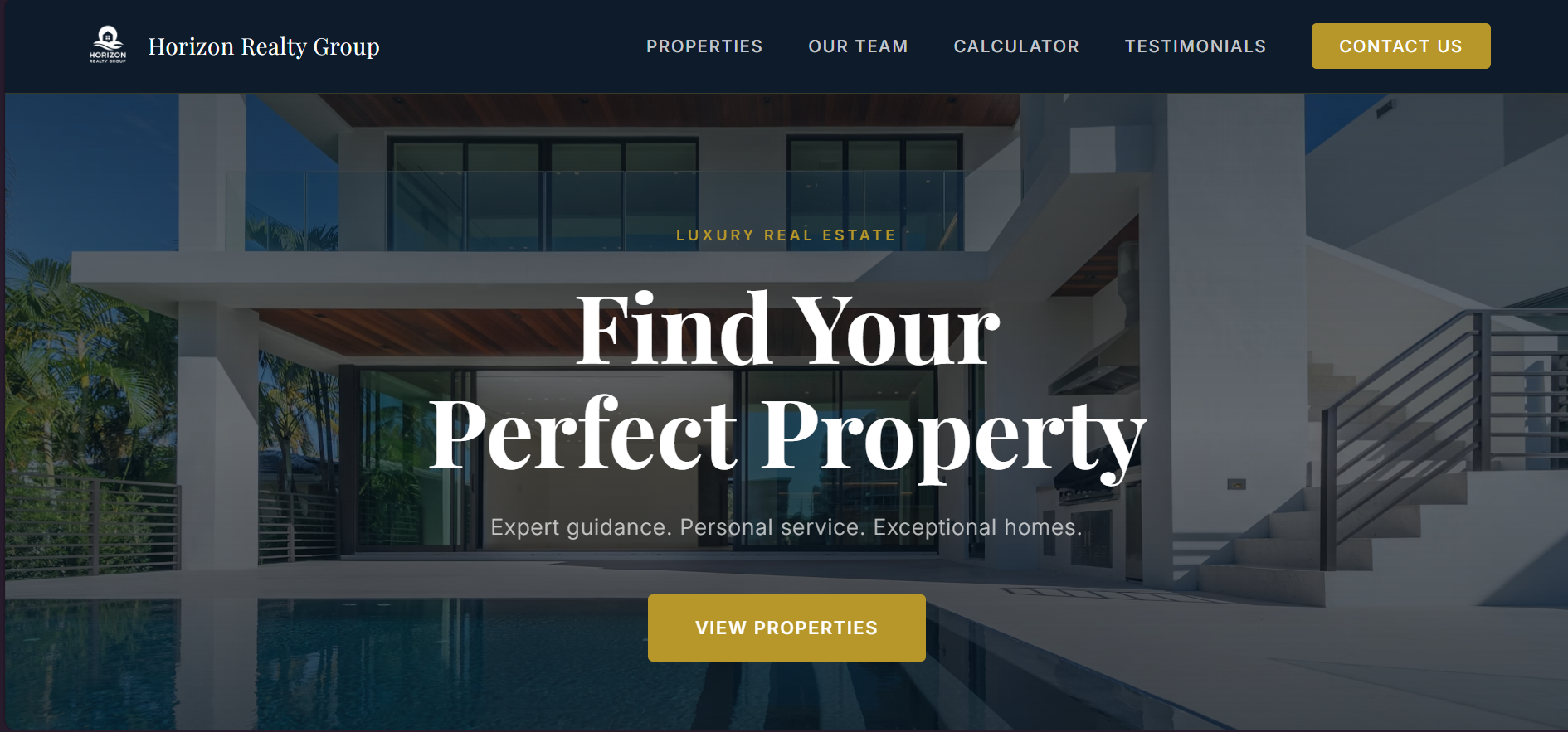 Horizon Realty Brokerage screenshot