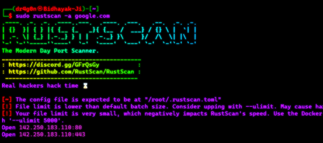 rustscan