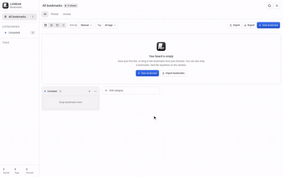 LinkBook demo