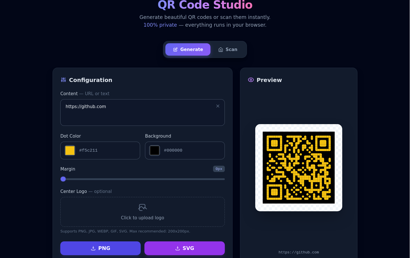 QR Code Studio