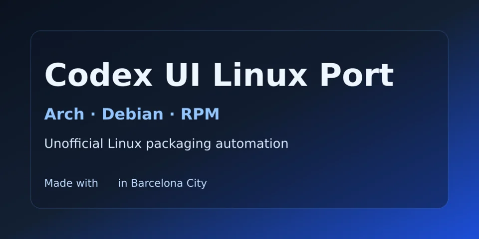 Codex UI Linux Port project cover