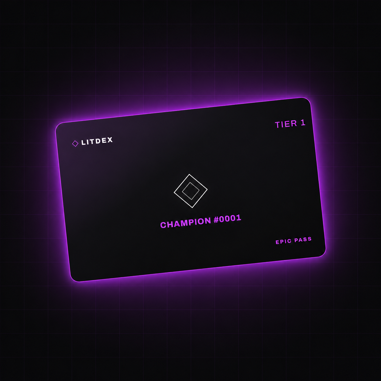 Litdex Epic champion board pass