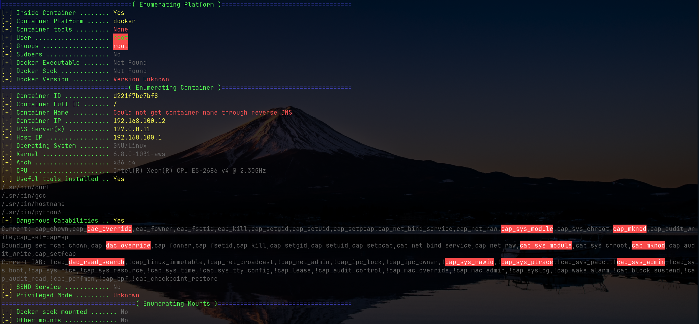 Deepce dangerous caps