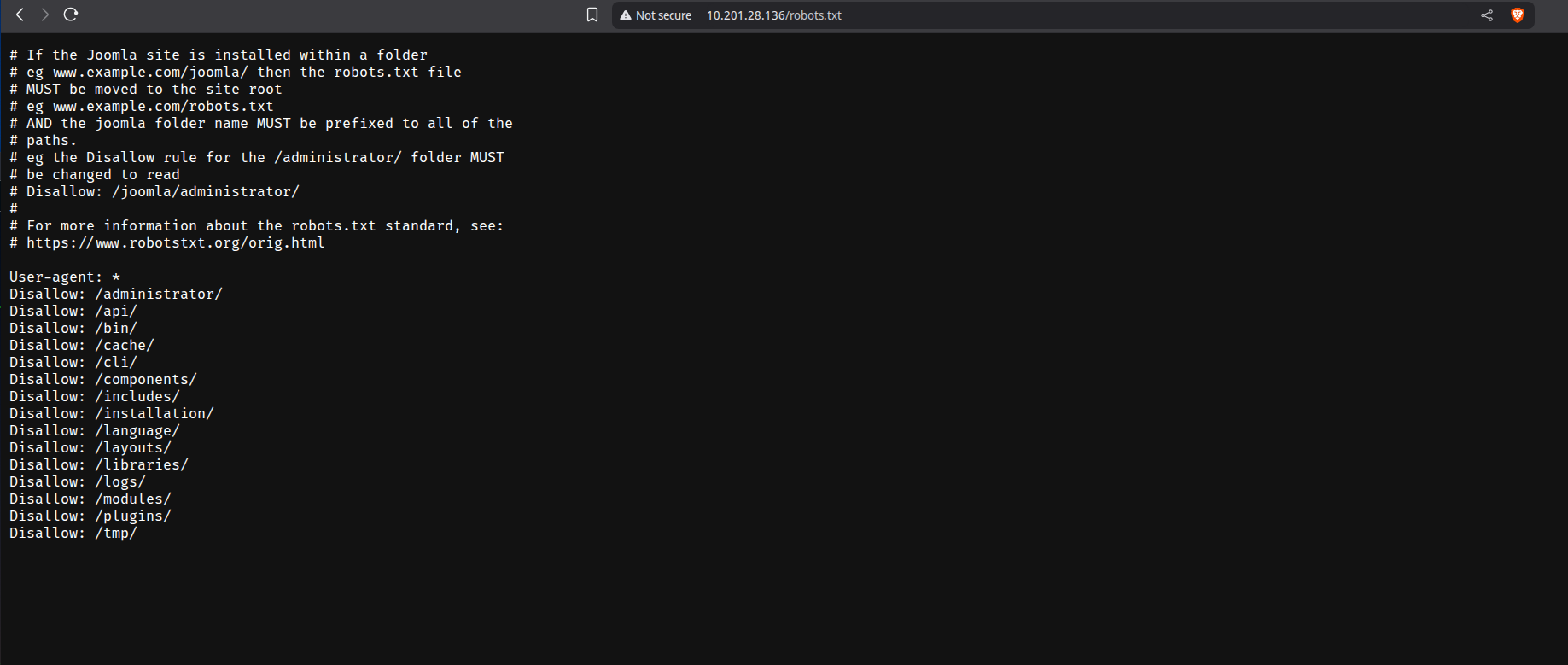 Robots.txt discovery