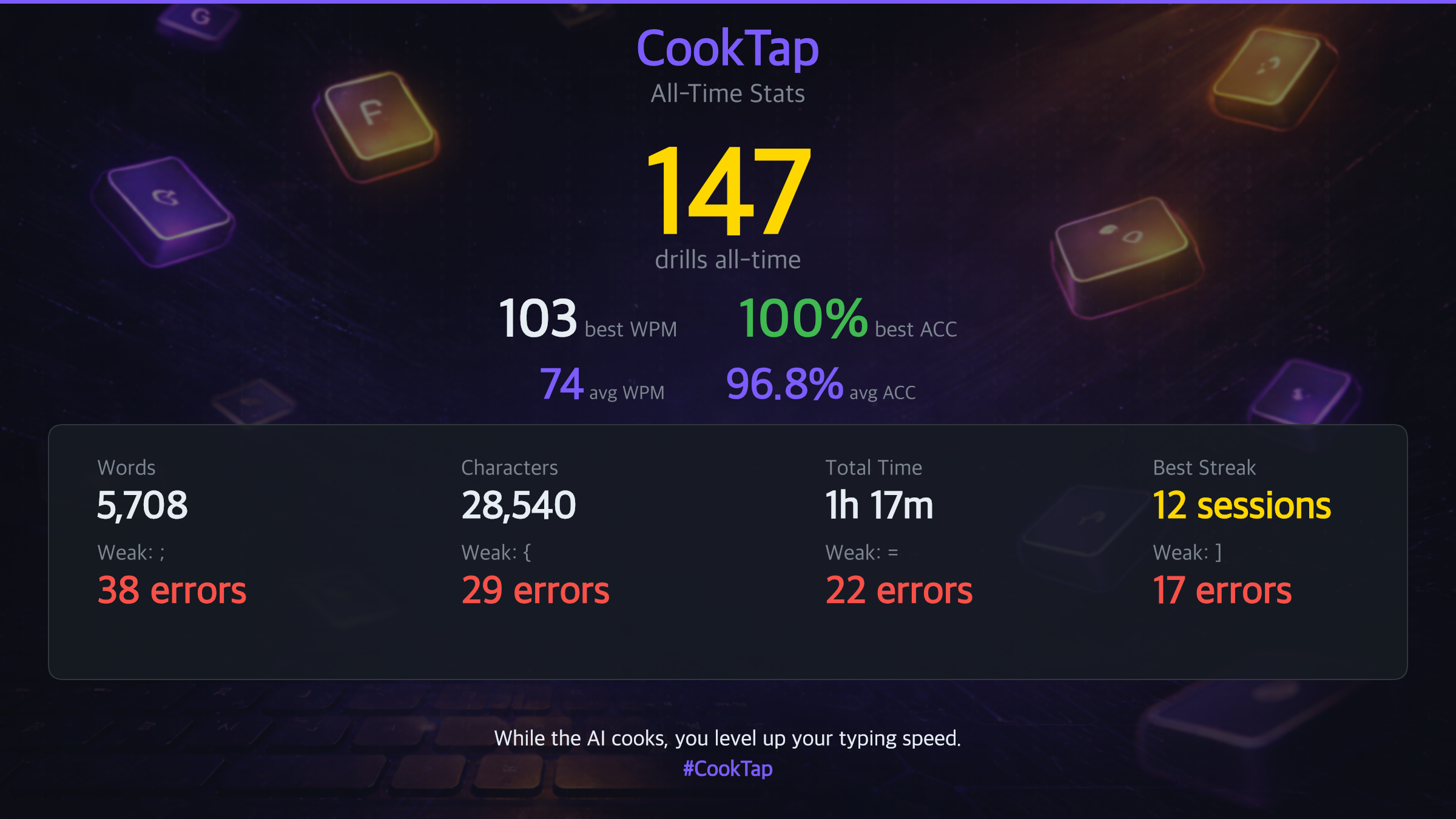 CookTap share card