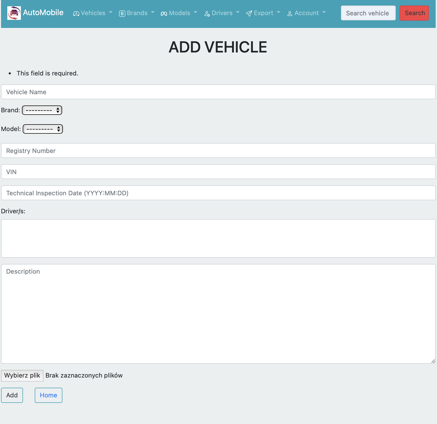 GitHub - 0xbm/Vehicles: Django · GitHub