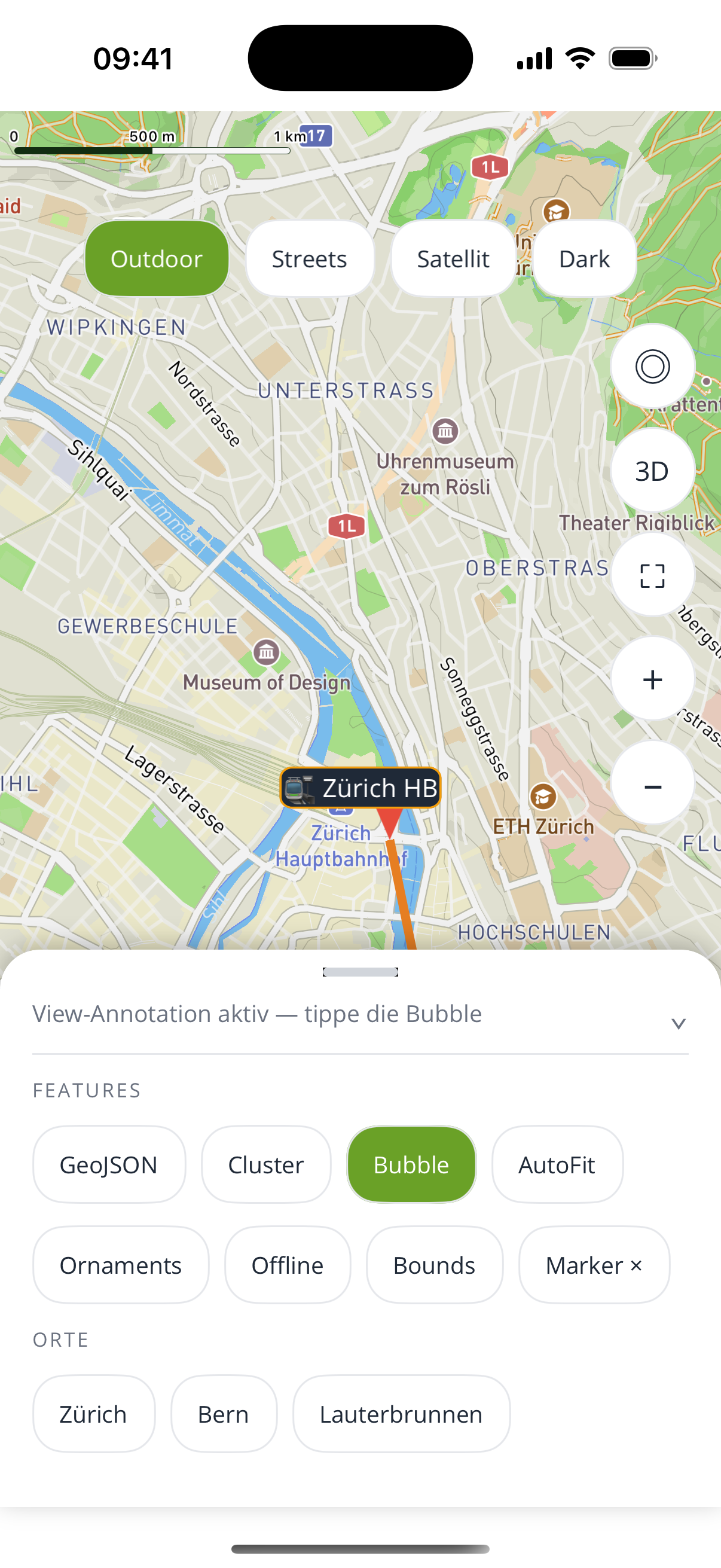 iOS view annotation bubble