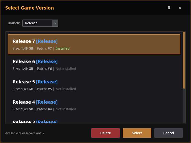 Latest hytale releases