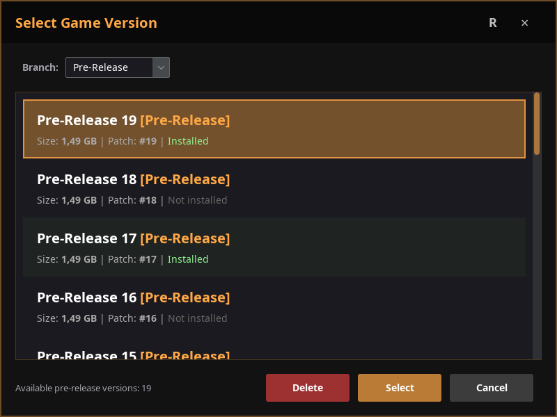 Latest hytale pre-releases
