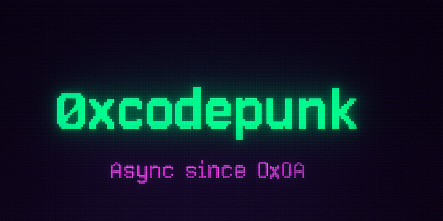 Crypto_Blinder aka 0xcodepunk GitHub banner