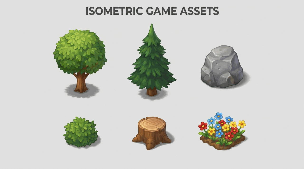 Isometric Object Sprites demo