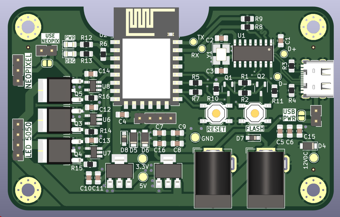 Iot leddriver hw, from the project README