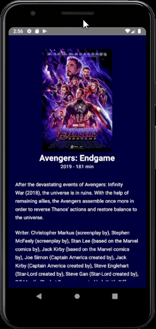 Marvel App