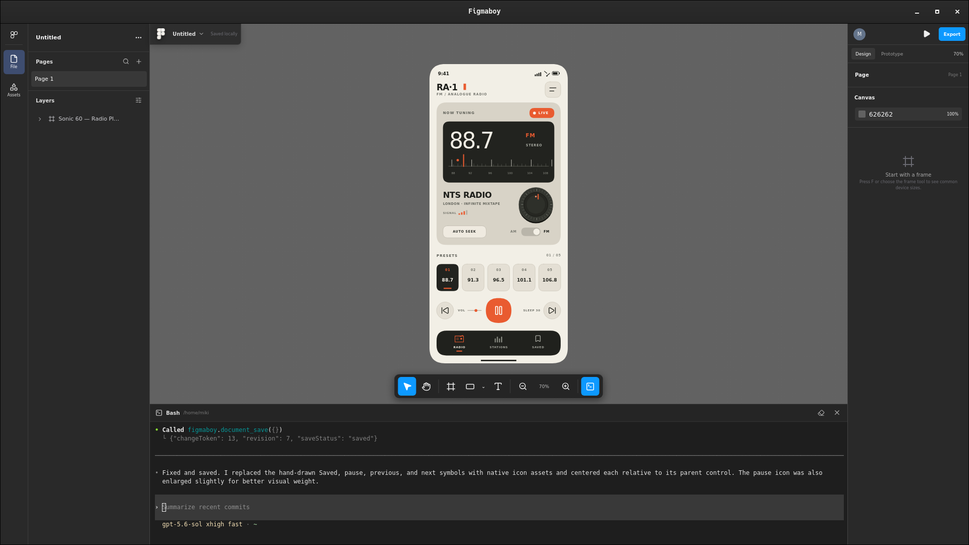 Show HN: Figmaboy – Tauri Figma Clone with a Built in MCP-Enabled CLI for Codex