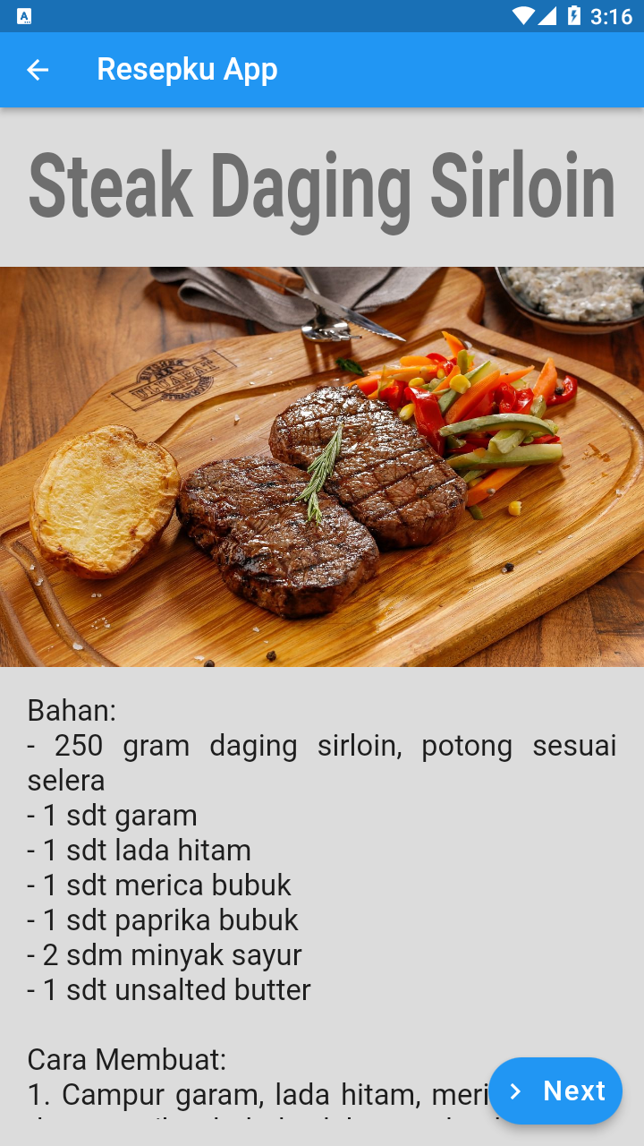 Halaman Resep